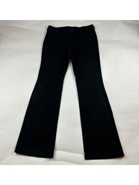 EXTRA LONG American Eagle Black Stretch Canvas Kick Boot Pants 14XL